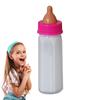 Baby Doll Feeding Bottle Disappearing Milk/Juice Magic Bottle Pretend Play Feeding Toy for Kids Gift Dolls Accessories