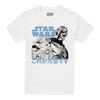 Star Wars The Mandalorian Unisex Adult Grogu And Mando Manga T-Shirt