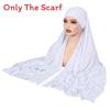 Monochrome Head Wrap Sweater Hat With Breathable Polyester For Women