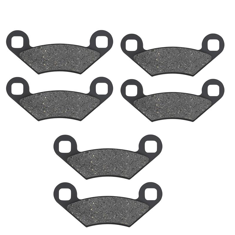 Motorcycle Front and Rear Brake Pads For POLARIS 325 400 Hawkeye 500 550 570 850 1000 Sportsman Touring XP Scrambler