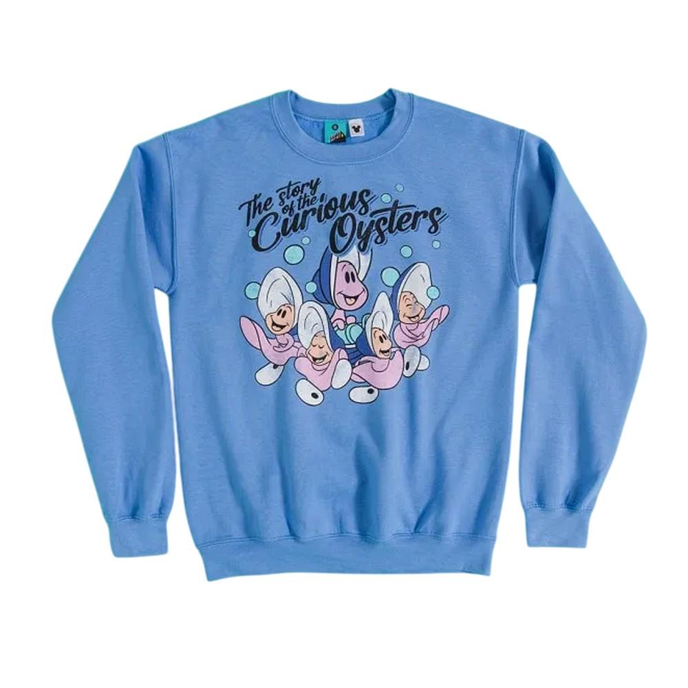 Alice In Wonderland Unisex Adult The Story Of The Curious Oysters Sweatshirt