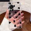 For Huawei P60 Pro Casing Transparent Ultra-thin Clear TPU Silicone Soft Phone Case Luxury Cute Love Rabbit Funny Pattern Cover