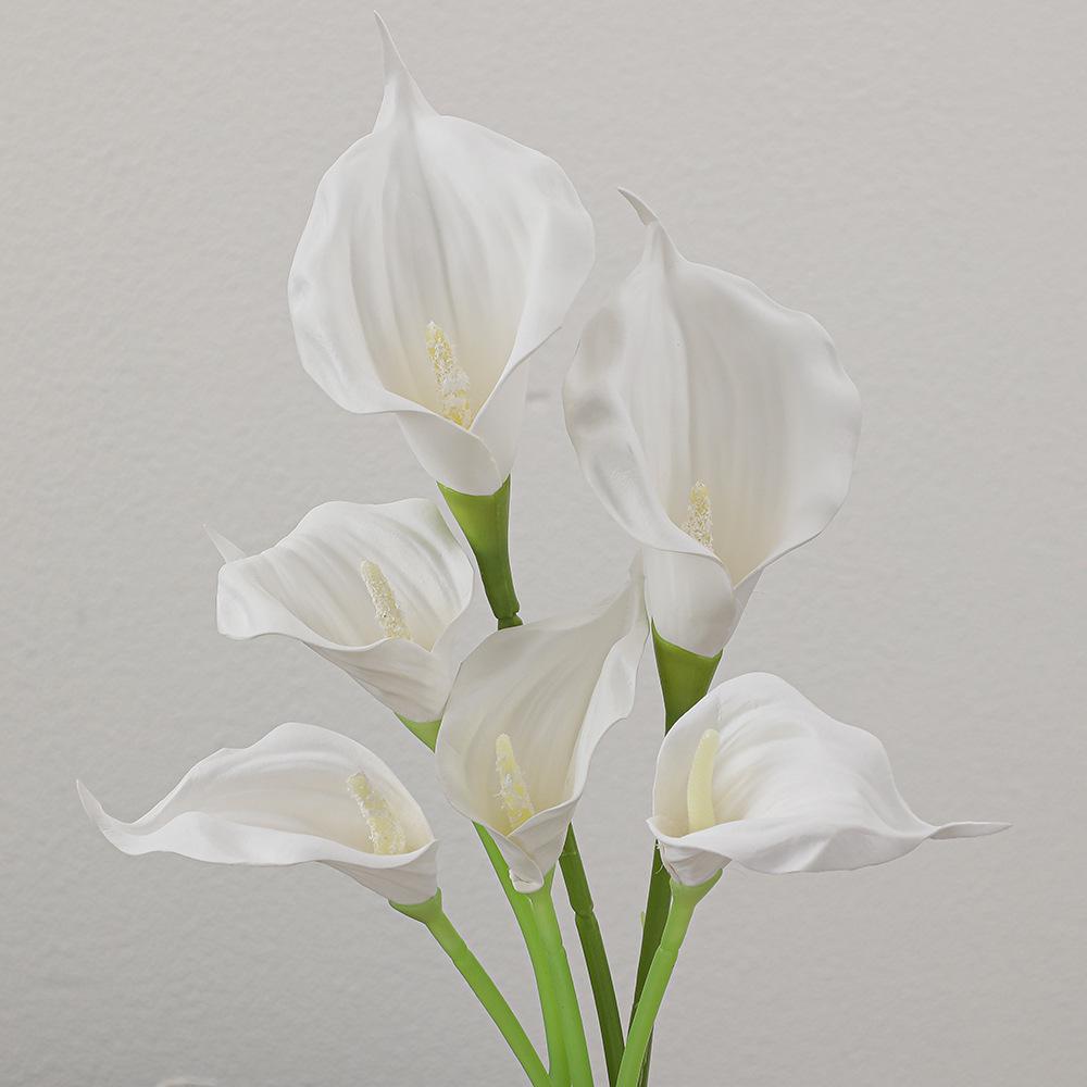 Large Calla Lily Artificial Bouquet for Home, Wedding, and Photography Decor