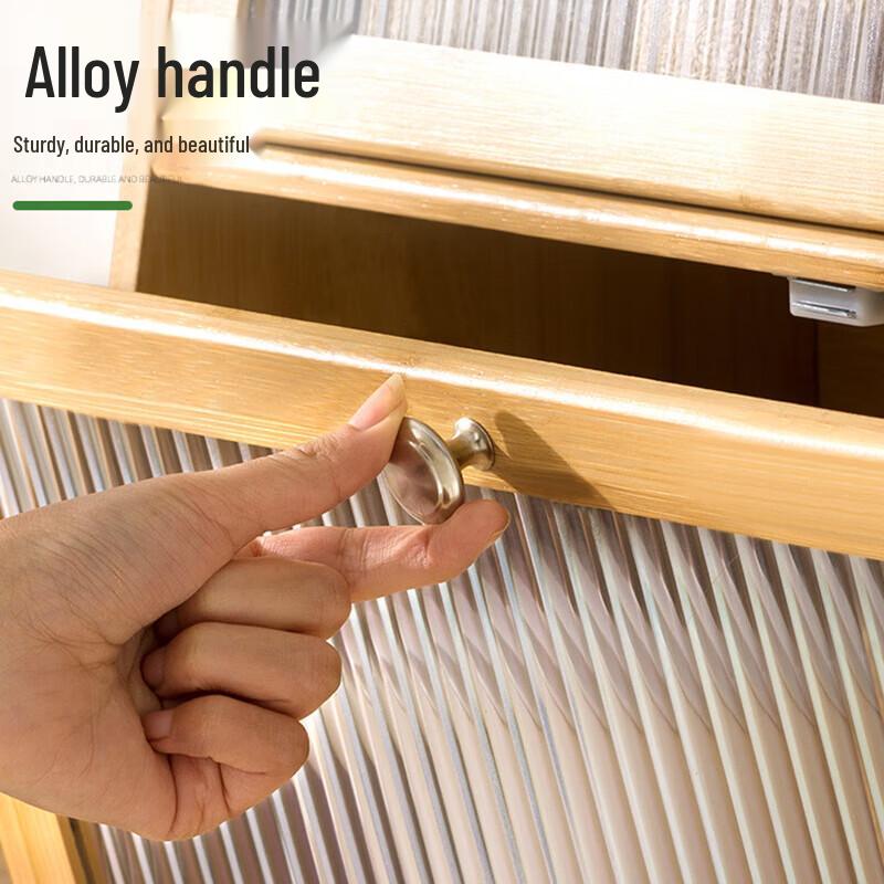 Modern Bamboo Countertop Storage Shelf