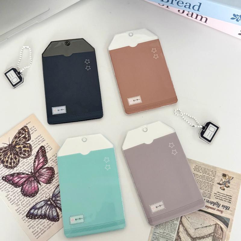 Uniform Series PVC Photo Frame with Mini Pendant Creative School Uniform Photocard Holder 3 Inch Kpop Idol Card Sleeves 2025 New