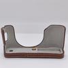 PU Leather Camera Half Case for Fujifilm X100VI Fuji X100VI Base Cover Battery Opening Shell