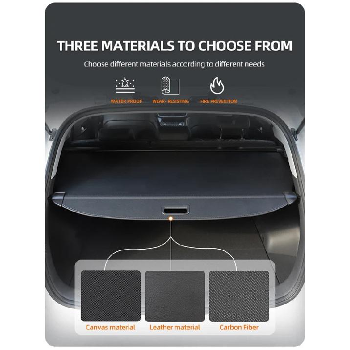 For BMW Mini Clubman 2016 Retractable Trunk Cargo Cover Parcel Rack Waterproof Shield Privacy BMW Clubman 2016 Auto Accessories