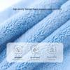 Kids' Hooded Quick-Dry Bath Poncho - Thick Coral Fleece, Absorbent for Boys & Girls