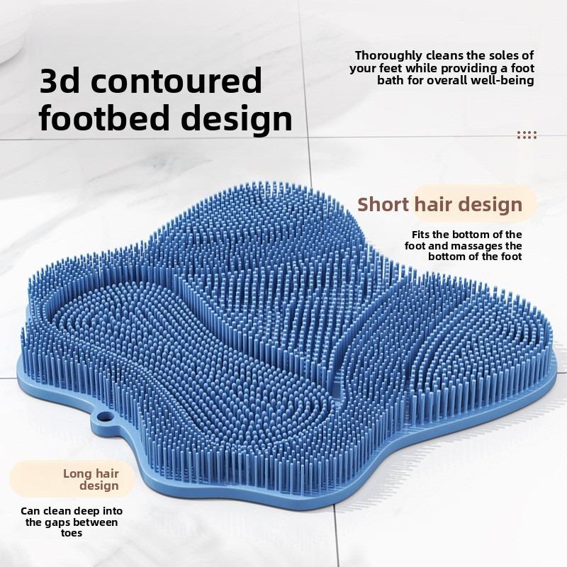 Bath Massage Pad for Back and Foot Exfoliating Dead Skin Anti Slip Bathroom Mat Daily Household Supplies New Arrival Bath Rug