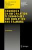 The Handbook On Information Technologies for Education and Training Book