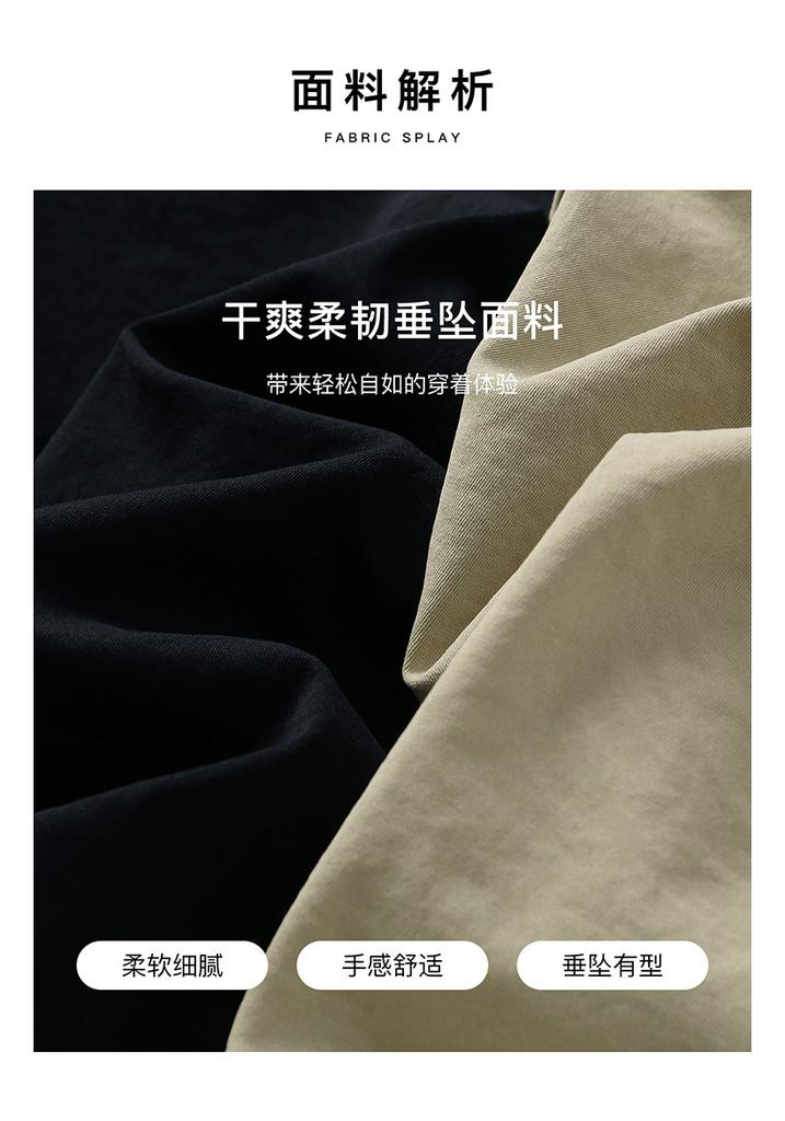Minimalist commuting casual harem pants for women in spring 2026, fashionable, loose and versatile, slimming and sickle shaped nine inch pants