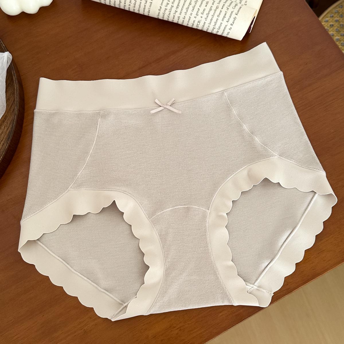 

Женское нижнее белье N9120 Morandi из матового акрила с самонагреванием и высокой талией, антибактериальное, с микро-животом средней толщины One Size L