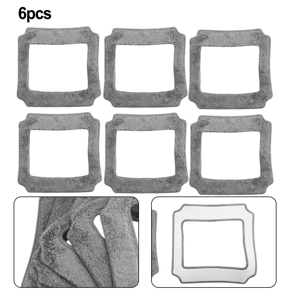 6 Pack Replacement Robot Mop Cloth Pads For LIECTROUX YW710, Washable Cleaning Accessories With High Absorption