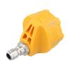 6-in-1 Pressure Washer Nozzle Multifunctional 1/4Inch Change-Over Nozzle Quick Connect Stainless Steel Car Washing Nozzle