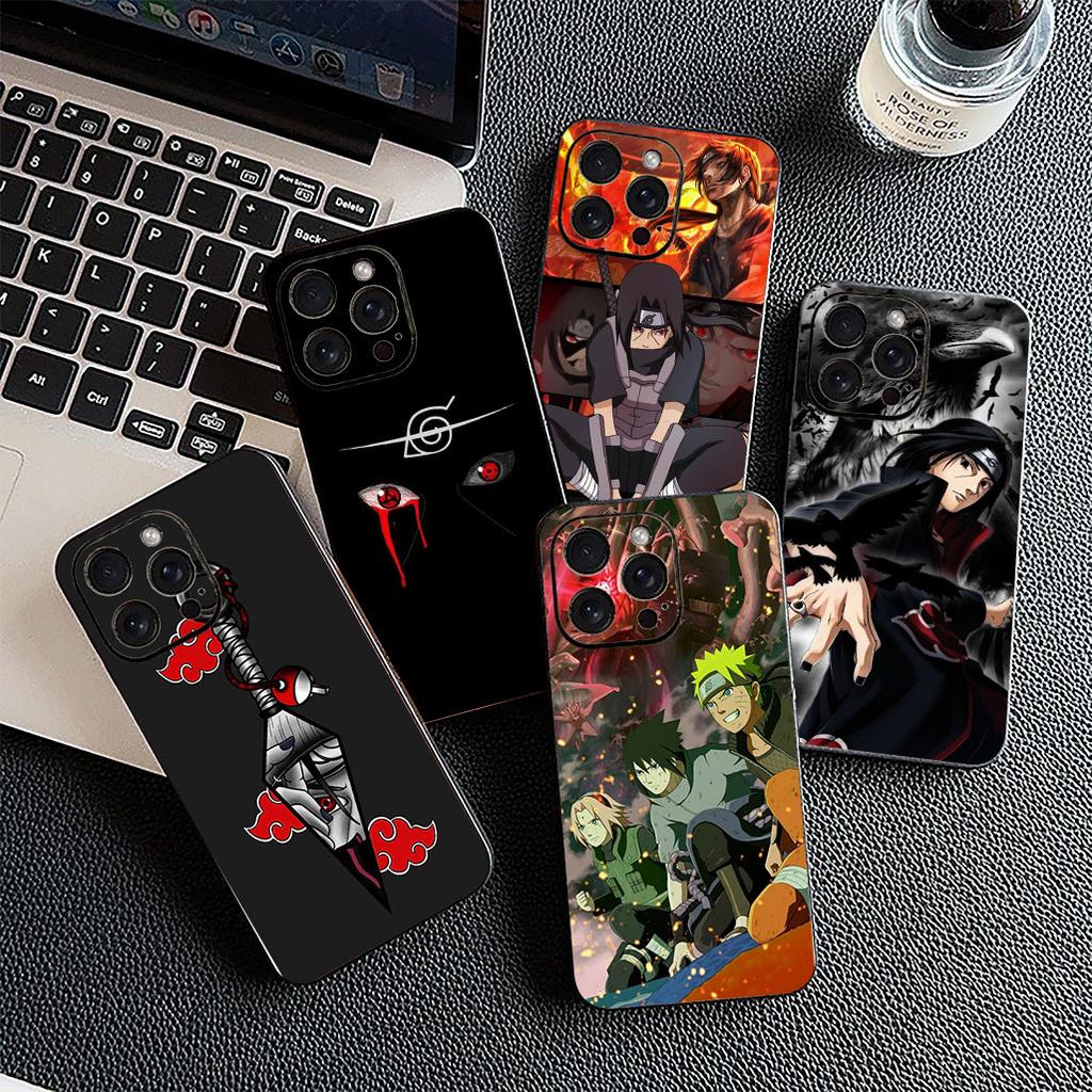Cover for Apple iPhone 12 13 Pro Max Mini ProMax X XR Air XS 12Pro 13Pro Phone Case Akatsukis Kakashis Itachis Uchiha Sasukes