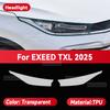 Pour CHERY EXEED TXL 2025 Film Protecteur Transparent en TPU pour Phare de Voiture Autocollant Changement de Couleur Teinté pour Phare Avant Accessoires