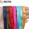 10/20/30M Meetee 6-15mm Spandex Elastische Bänder BH-Träger Weiches Elastisches Gurtband für Unterwäsche DIY Nähzubehör