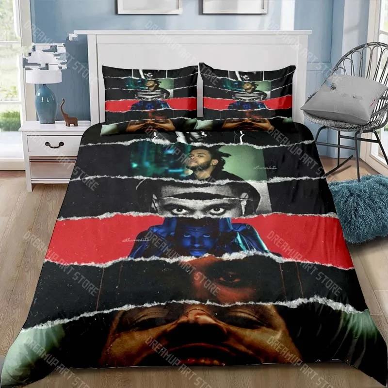 Xo The Weeknd All Season Twin Bedding Set 3 Piece Comforter Set Bed Duvet Cover Double King Bedding Set