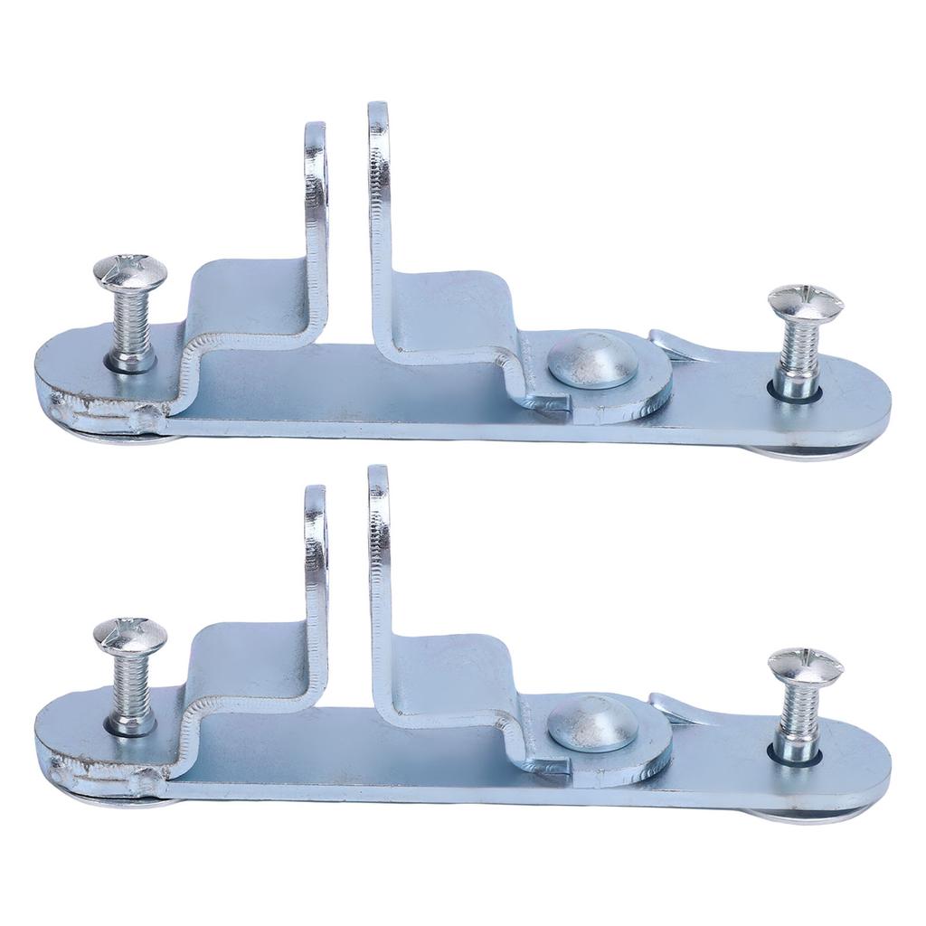 2 zestawy 5,5-calowego zatrzasku drzwi przyczepy z zasuwką Ochrona przed kradzieżą Wielofunkcyjny podwójny mechanizm blokujący Przyczepa zamknięta