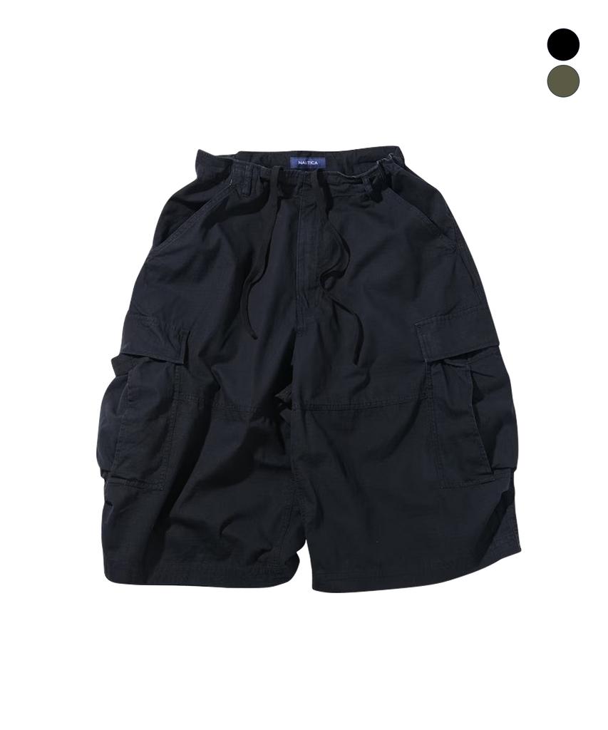 NAUTICA Ripstop Camo Curve Cargo Shorts (2 Colors) Jsp5966