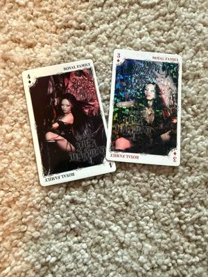 Chanmina AOD4 Royal Family Limited Trading Card Set (2 Pieces) Hologram