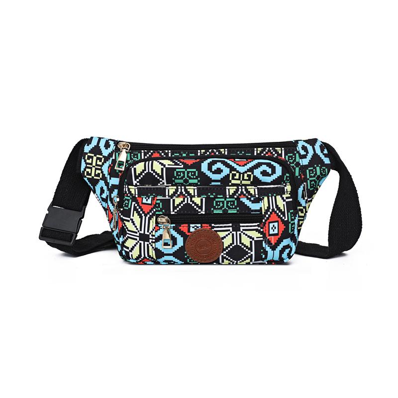 Modische Hüfttasche, Reißverschluss, geeignet für Outdoor-Aktivitäten, Crossbody-Sporttasche, lässige Umhängetasche, mehrschichtig c