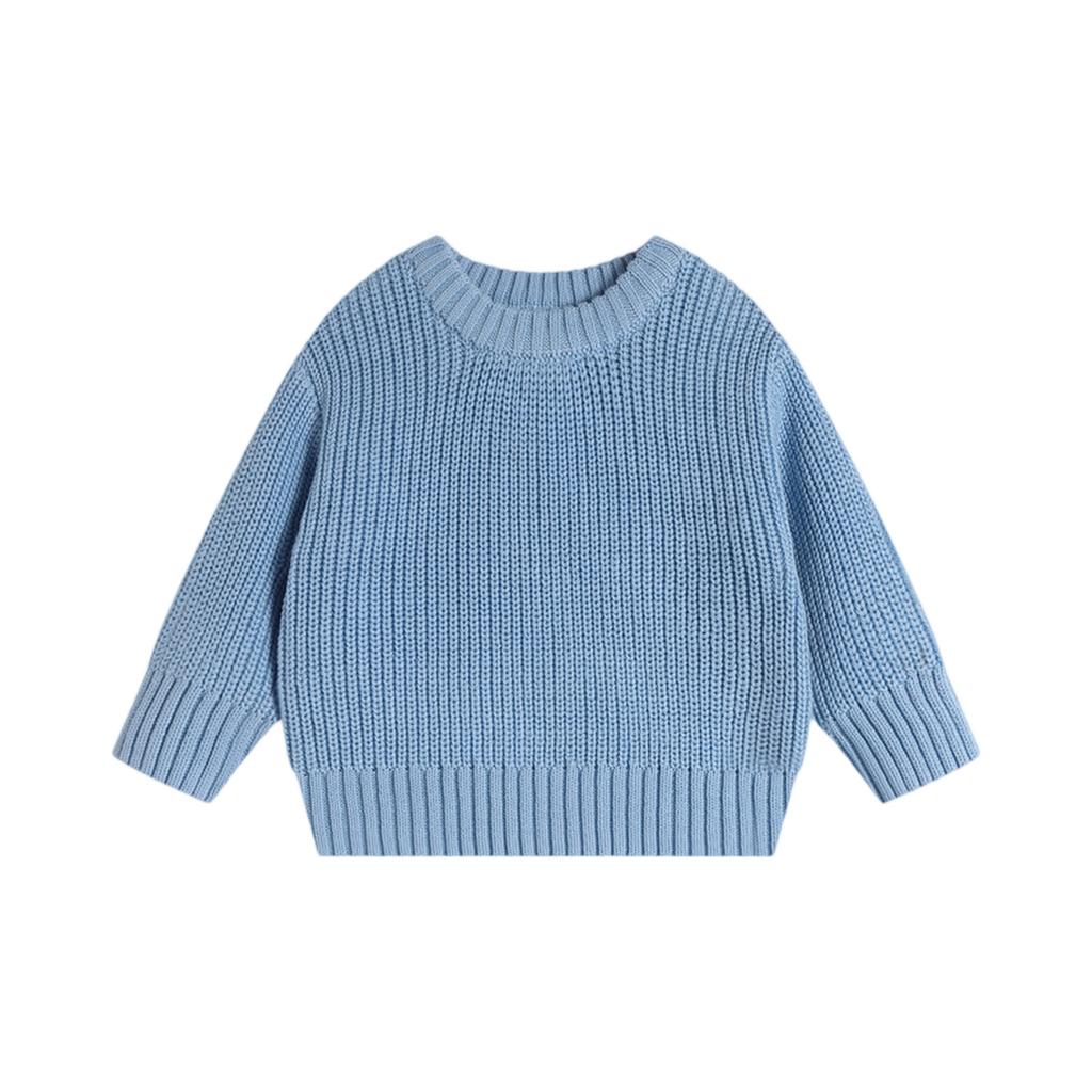 Girls' Knit Base Layer - Round Neck Baby Thermal Top
