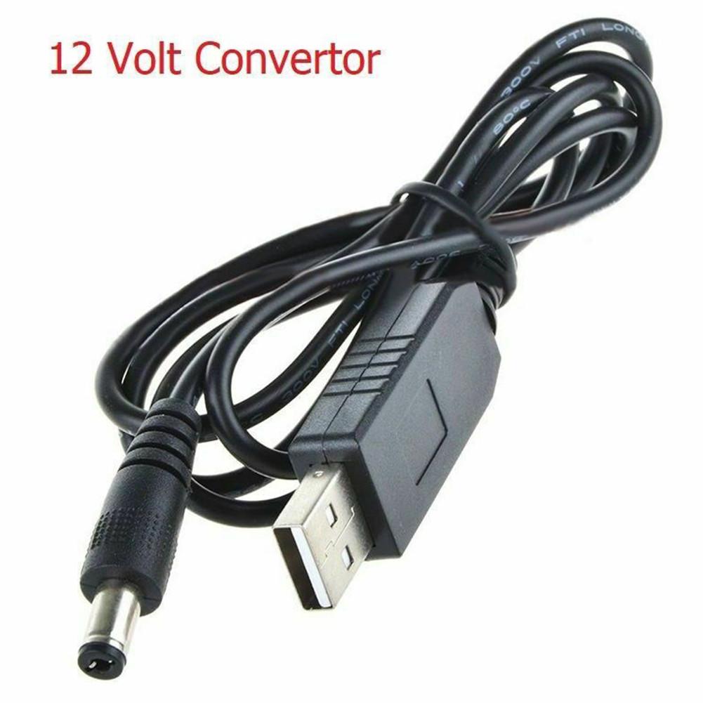 USB To DC 5.5x2.1mm For Boost Cable for 5V To 9V 12V Conversion Router Power Bank Fan Light Speaker Radiator Portable Power