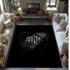 Red Dead Redemption Printed Flannel Area Rug Non Slip Soft Polyester Floor Carpet Indoor Decor Mat for Bedroom Living Room Sofa
