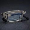 Metal Round Square Portable Folding Reading Glasses Women Men Anti Blue Light Eyewear Presbyopia Eyeglasses Diopter +1.0 To +4.0