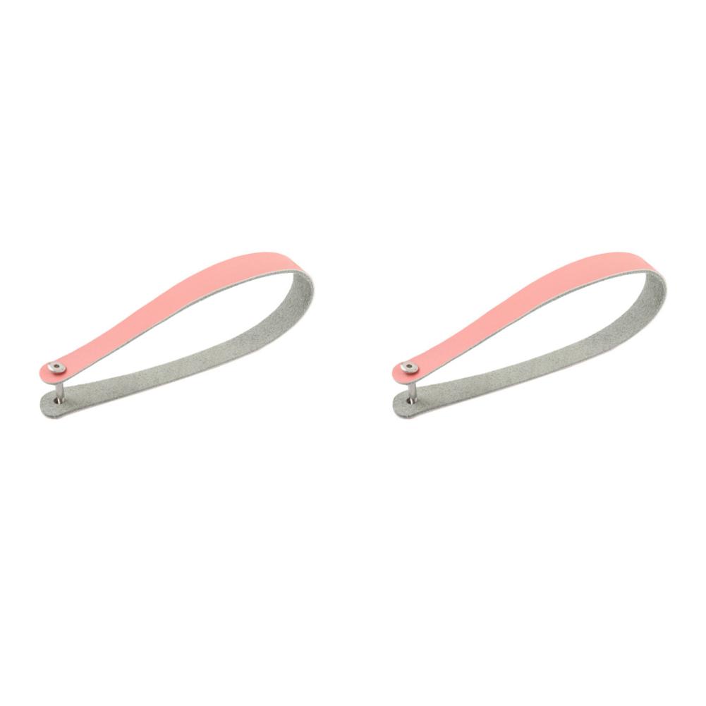 2-10 Pcs Bike Quick Release Handle Belt Quick Release Rope Folding Leather Pull Bike Carrier for Brompton Bicycle Accessories