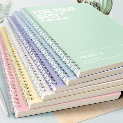 A5 Spiralnotizbuch - Mehrfarbig, Dick, Hochwertige leere Seiten, Kostenloser Versand für Neulinge