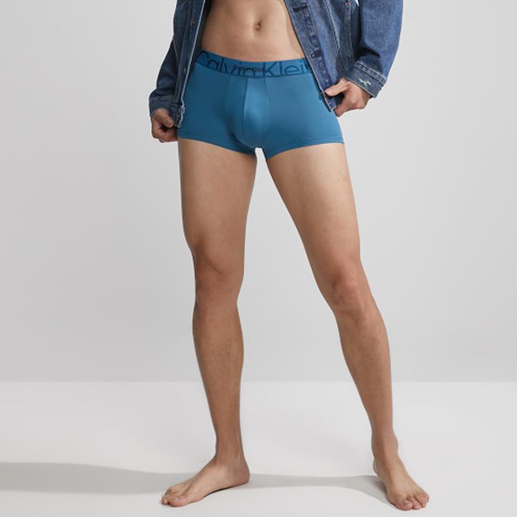 Calvin Klein Logo Waistband Boxer Shorts Men underwear Ceramic-Blue NB3312-CHA