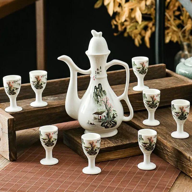 Traditional Chinese Baijiu Wine Set