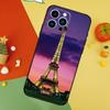 France Paris Eiffel Tower Cover For iPhone 13 12 Mini 11 14 15 16 Pro Max XS X XR 7 8 14 15 16 Plus Phone Case