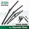 Pro Hyundai Getz 2002-2009 2003 2004 2005 2006 Stěrač Přední & Zadní Stěrače Čelní sklo Okno Kartáče 22"+14"+14
