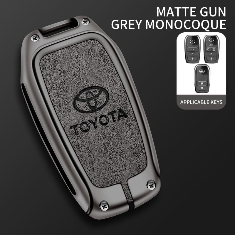 

Чохол-оболонка для ключа автомобіля Toyota Land Cruiser 200 Prado Crown Yaris Cross Hilux Innova Fortuner Camry Alphard PREVIA Vellfire