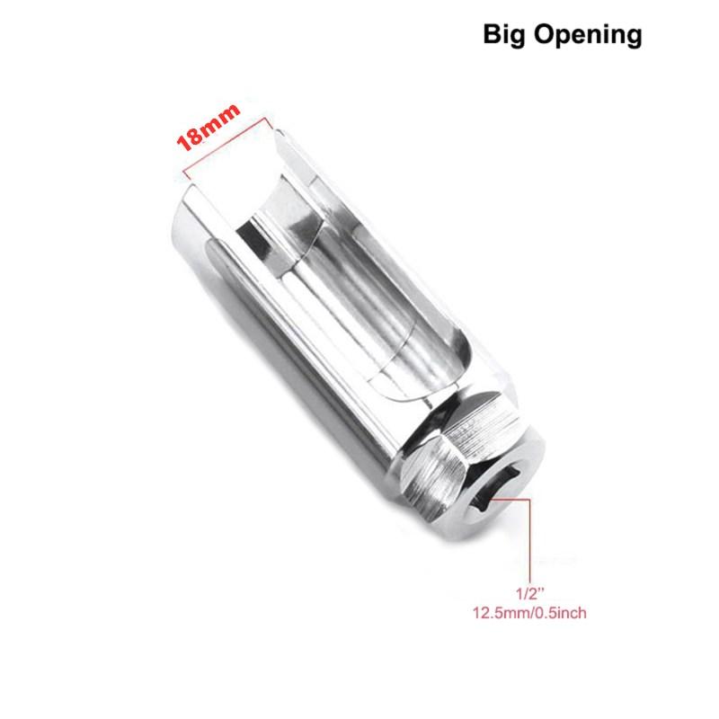 Universal 22mm 1/2'' Drive Car Oxygen Lambda Sensor Socket Wrench Removal Installation Tool Professional Car Accessories