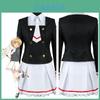 Traje Completo de Cosplay da Sakura Kinomoto de Cardcaptor Sakura com Design Exquisito e Caimento Perfeito