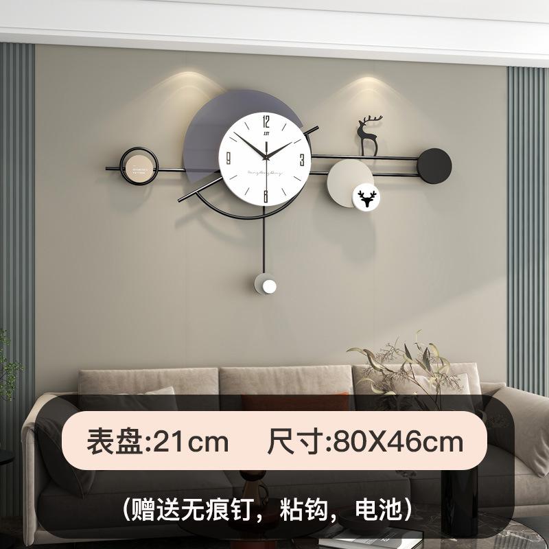 Luxury wall clock living room clock home decoration dining room clock wall hanging simple and creative wall hanging clock