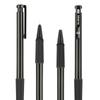 Deli 6546S Retractable Gel Pens, 0.5mm Black (36-Count)