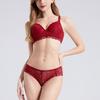 Large Size Popular Sexy Bra Lace Bra Adjustment Comfortable Women's Underwear Briefs