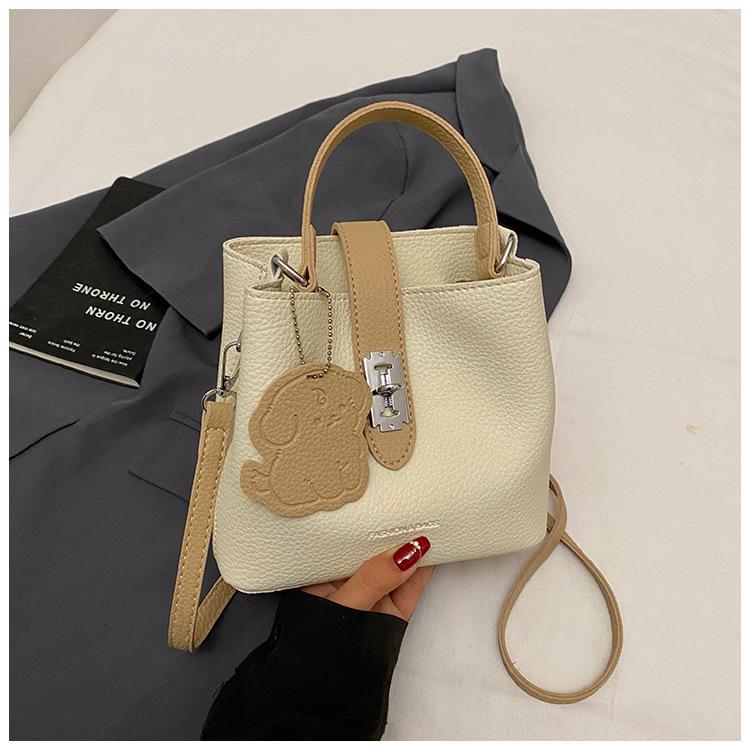 

Сумка-ведро Vitality женская 2025 весна и лето новая корейская высококачественная текстура супер огненная сумочка на плечо сумка-мессенджер