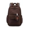 Schoolbag School bag Female junior high school high school student travel computer bag University backpack Large capacity backpack 11.1 inch computer 