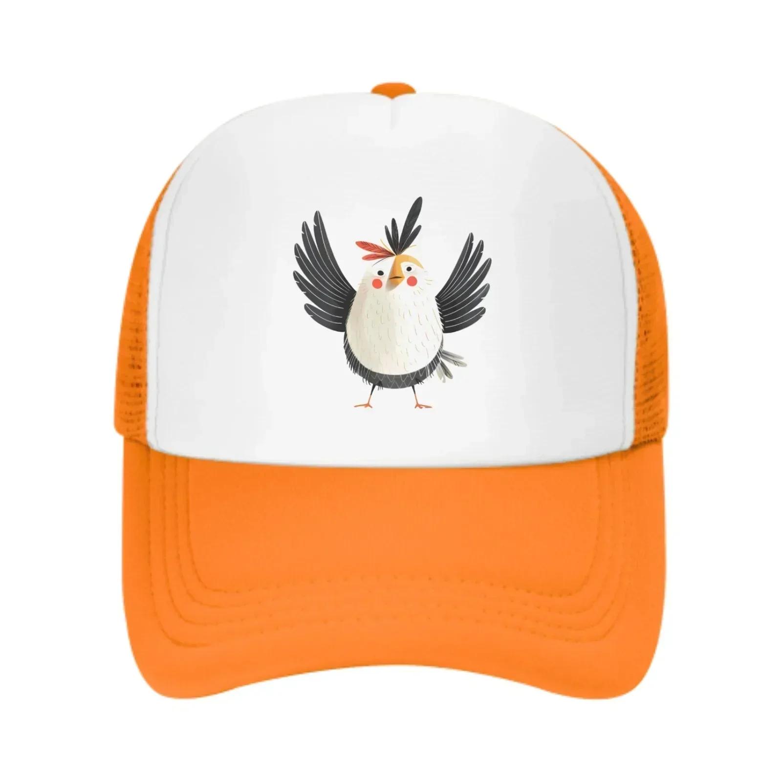 Cartoon Chicken Spring Summer Leisure Sports Daily Sun Hat Fishing Outdoor Men s and Women s Truck Caps Fashion Casquette One Size