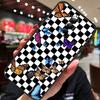 Checkerboard Sunflower Case For ZTE Nubia Red Magic 10 Air 7 6S 7S Pro Red Magic 11 10 9 8 8S 9S 10S Pro Plus Cover