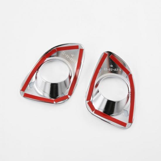 Front Fog Light Lamp Cover Trim For Toyota Corolla Cross Hybrid 2022-2023