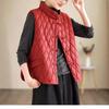 Korean Style Women's Winter White Duck Down Jacket with Stand Collar