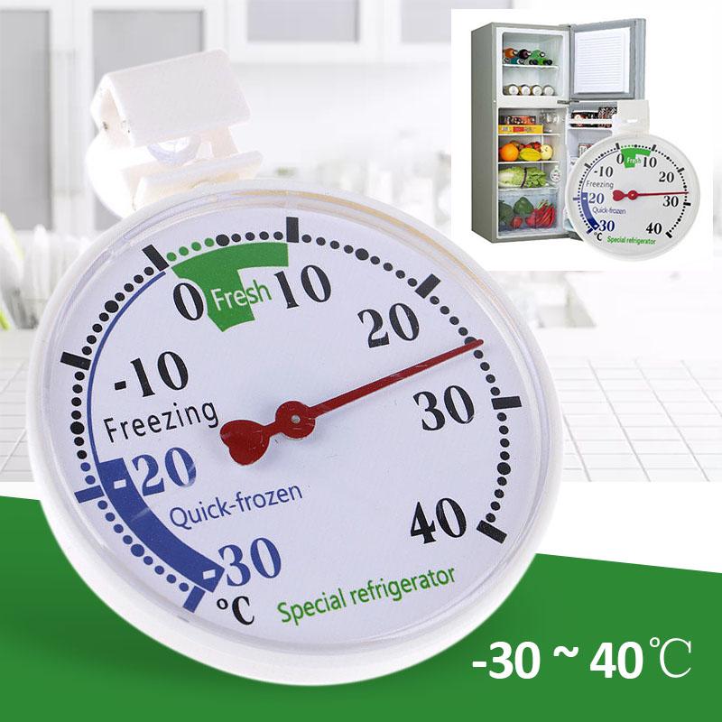 PDTO Hanging Refrigerator Freezer Thermometer Fridge Temperature Gauge