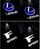 LED Bil Dør Logo Velkomstlys Laser Projektor Lampe For Lexus LS LC RZ IS350 ES300 GS350 CT200h GX460 LX570 RX500h NX300 UX260
